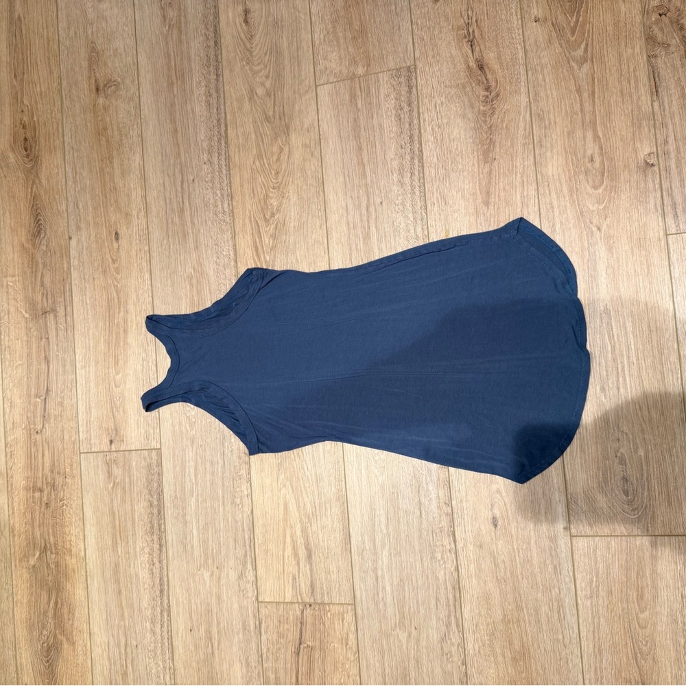 Grey‎ Blue Racerback Mini Dress - Picture 3 of 3